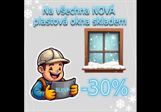 V novém roce začínáme zvýhodněnou cenou -30%