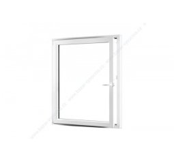 Plastové okno 1200x1400mm, bílá/bílá, levé