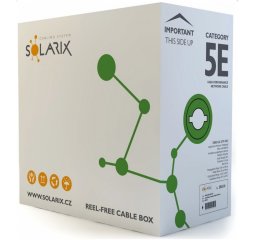 Solarix instalační kabel SXKD-5E-UTP-PVC