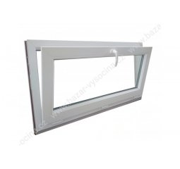 Okno plastové 1100x700 mm, bílá/bílá, výklopné